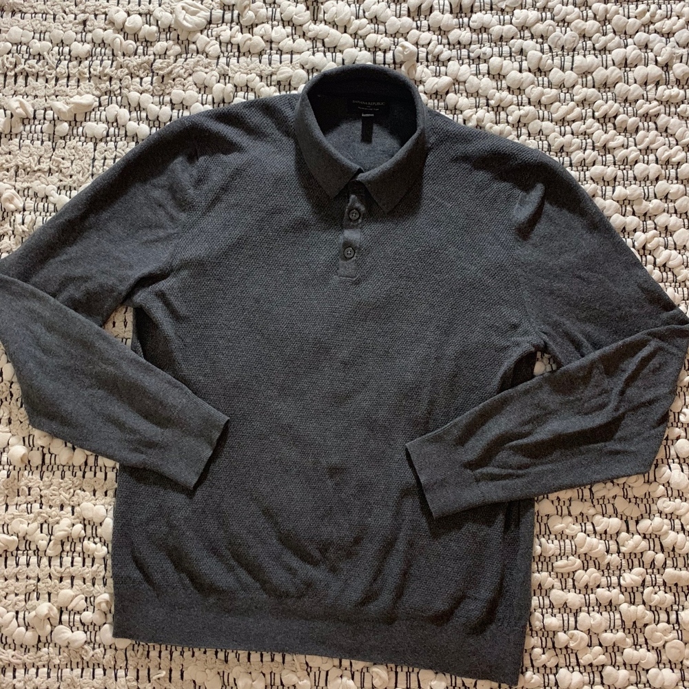 Banana Republic Long Sleeve Collared Shirt